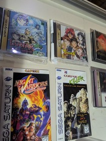 Lot of Sega Video Games Dreamcast Genesis Saturn Lunar Landstalker Grandia Japan