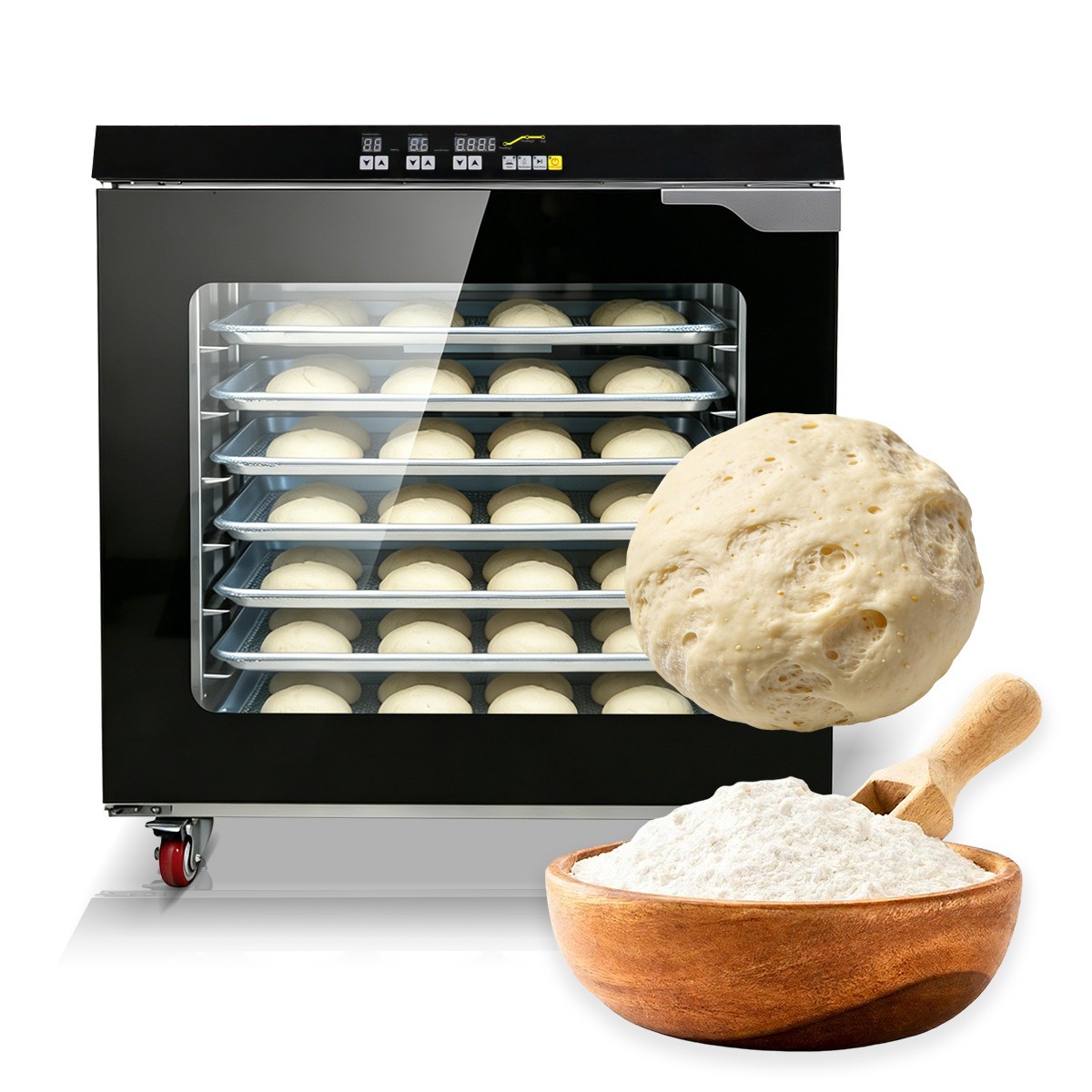 Kolice Commercial Baking Proofer Cabinet 8 Trays 18x26 in Sheet Pans