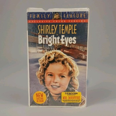 Shirley Temple - Bright Eyes (1994 VHS) NEW SEALED CLAMSHELL James Dunn 1934