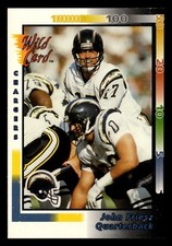 John Friesz 1992 Wild Card #32 San Diego Chargers FOOTBALL *079