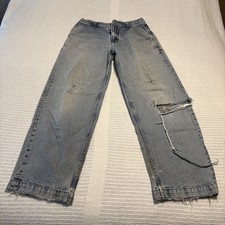 Vintage 90S JNCO Jeans Men  s 20 Dragon.  Thrashed See Photos For Damage