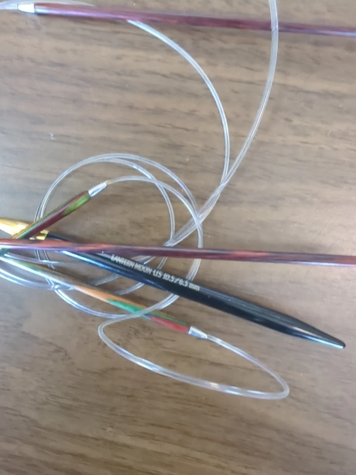 Set Of 3 Circular And One 6" Tip Dyak And Lantern moon Brands  - Image 2 of 4