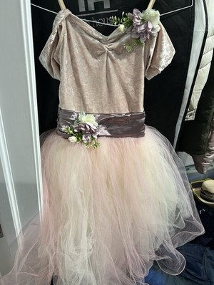 Dance Ballet Tutu costume Teen girls, Size MA Rose Pink Weissman Style 12982