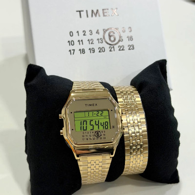 Timex x MM6 Maison Margiela T80 Gift Set Sold Out Collab Gold