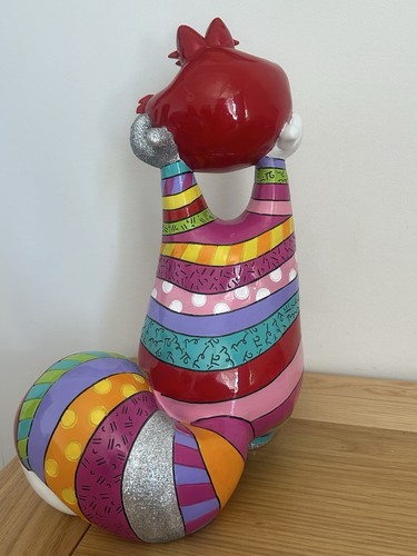 Britto Alice in Wonderland - Large Cheshire Cat Figurine Disney # 6001009 - Picture 12 of 17