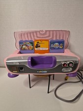 Vtech V.Smile V-Motion Console 3 Games No Controller Or Power Cord