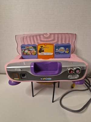 Vtech V.Smile V-Motion Console 3 Games No Controller Or Power Cord