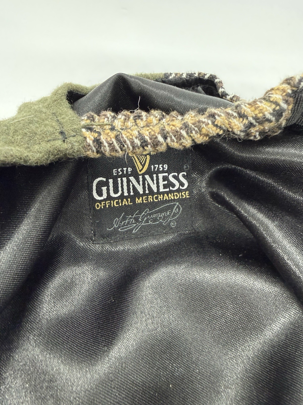 Guinness Patchwork Flat Cap Snap Brim Newsboy Hat… - image 3