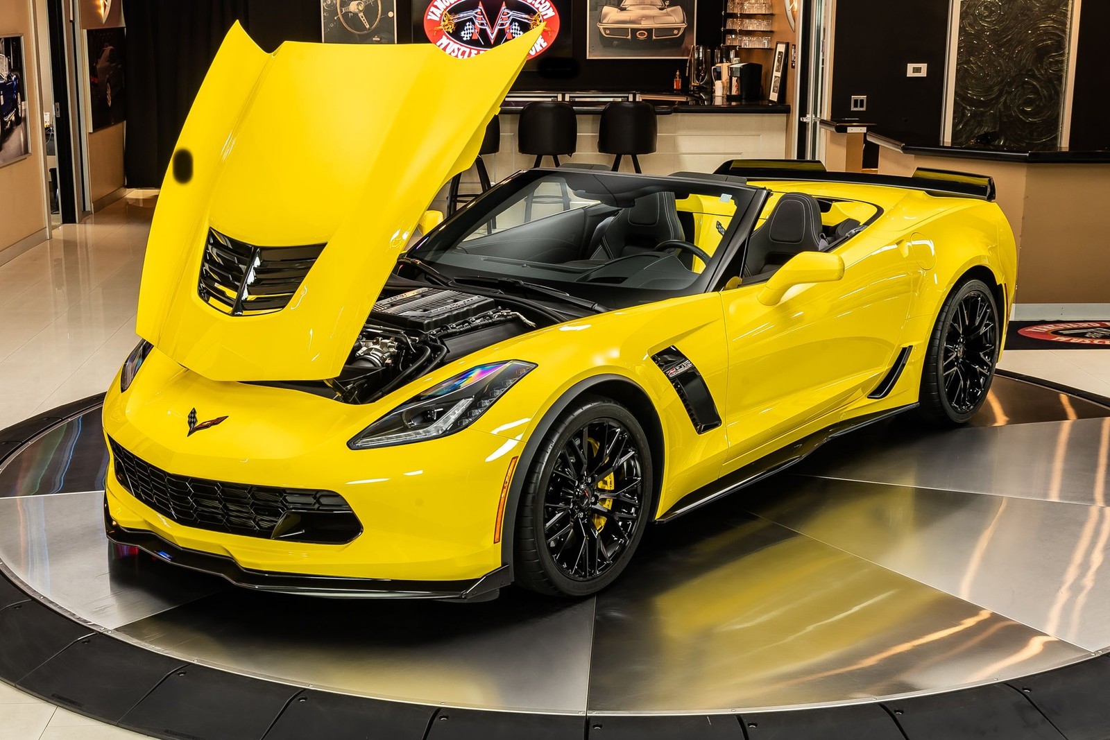 2017 Yellow Chevrolet Corvette Z06  | C7 Corvette Photo 7
