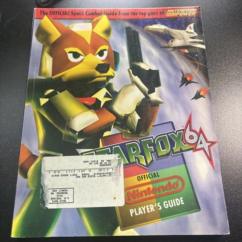Nintendo Power Star Fox 64 Official Player's Guide N64 1997 Vintage Starfox