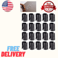 Wire Shelf Clips, Wire Shelving Shelf Lock Clips Replacements for 1" Post Metal 