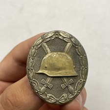 Verwundetenabzeichen in Silber - entnazifiziert - Hersteller 65 - WH/WK II Top