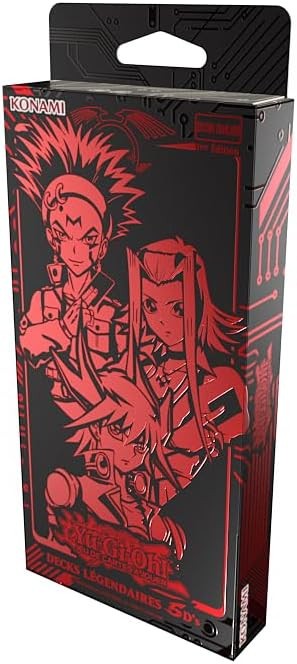 Yu-Gi-Oh! Coffret Decks Légendaires 5D'S : Yusei, Akiza et Crow