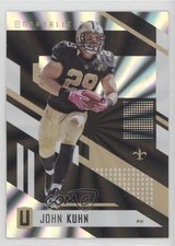 2017 Panini Unparalleled John Kuhn #162 18md