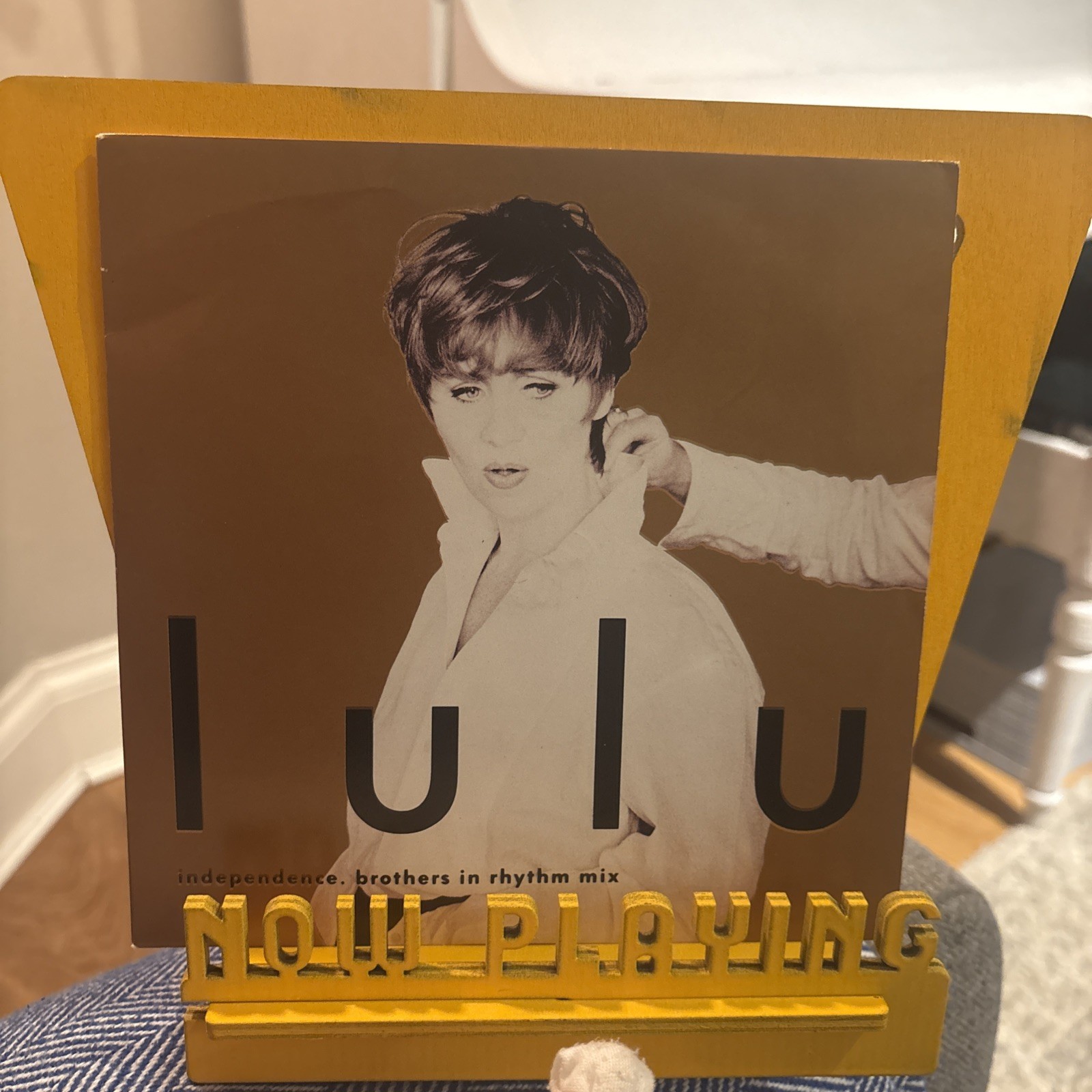 Lulu - Independence - Brothers In Rhythm Mix - Parlophone 1993 7"" vinyl