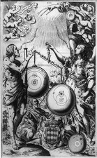 Photo:Allegorical Scene,Three People w/ Astronomy Equipment,1651,Celestial