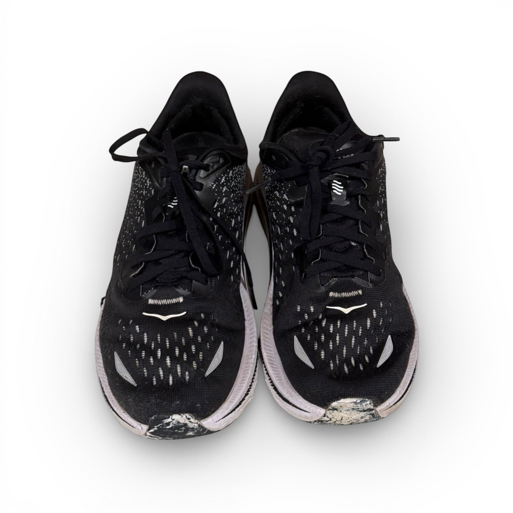 HOKA ONE ONE Kawana Women’s Athletic Shoes Black White US 9 B thumbnail 3