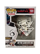 Bill Diamond Terrifier Art The Clown Autographed Funko Pop #1591