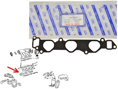 Ansaugkrümmer Dichtung Kibi für Toyota Camry Lexus Es Rx 3.0 1MZ-FE 3.3 3MZ-FE