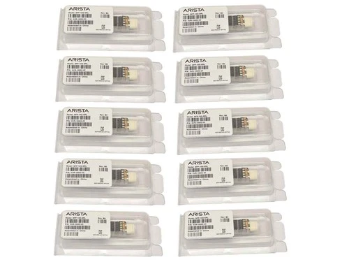 10x Arista Original GBIC SFP-10G-SRL 10Gbps SFP+ 850nm 100m XVR-10002-20 NEW NEU