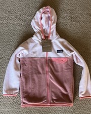 NWT Patagonia Fleece kids 4T Micro D Snap-T pink hoody