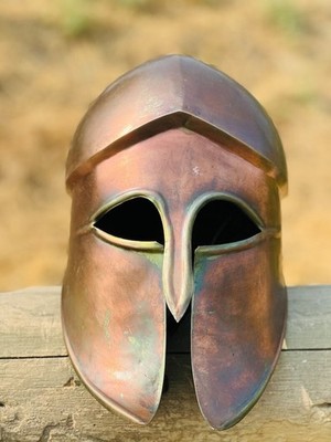 Medieval Armor Helmet Corinthian Helmet Greek Helmet for Costumes and Display