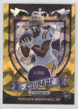 2021 Panini Prizm Draft Picks Crusade Gold Ice Terrace Marshall Jr #180 11uk