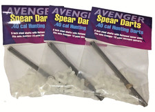 75 Pro-Length Spear POINT- GLOW- Blowgun Darts by AVENGER 5  new