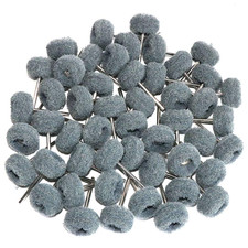 50PCS Abrasive Buffing Polishing Wheel Set for Rotary Tools,Non-Woven Scouring P