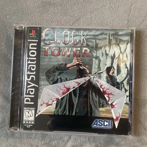 Clock Tower 1 PlayStation 1 PS1 Authentic and Tested CIB