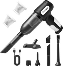 Handheld Vacuum Cleaner, Car Vacuum Cleaner Cordless 9000 Pa Powerful Small Port