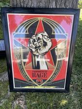 SHEPARD FAIREY hand signed Prophets Of Rage 234/600 2016 obey giant rare 