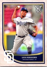 Luis Perdomo 2018 Topps Big League #245 San Diego Padres
