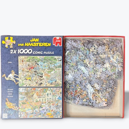 Jan van Haasteren - Safari & Storm (2x1000 stukjes