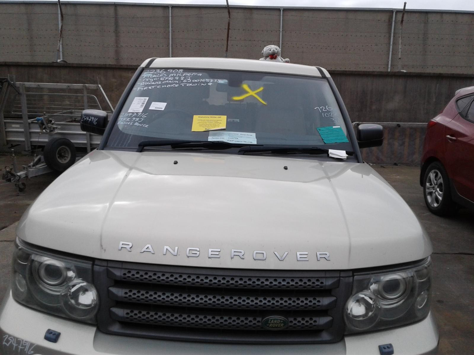 2007 Land Rover Rangerover Sport AIRBAG MODULE L320 08/2005-06/2009 668835 image 6