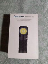 OLIGHT BLACK PERUN 2 MINI CW LED HEADLAMP / FLASHLIGHT  HEADBAND  BATTERY MCC