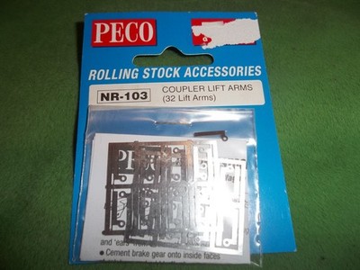 Peco Spur N Rollmaterialzubehör NR-103 Kupplungshebearme (32 Hubarme)