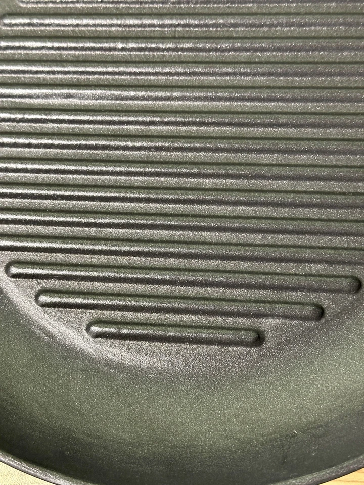 Cooks Essentials 11" Lila Emailliert Beschichtet Antihaft Gusseisen Grill Pfanne - Bild 4 von 4