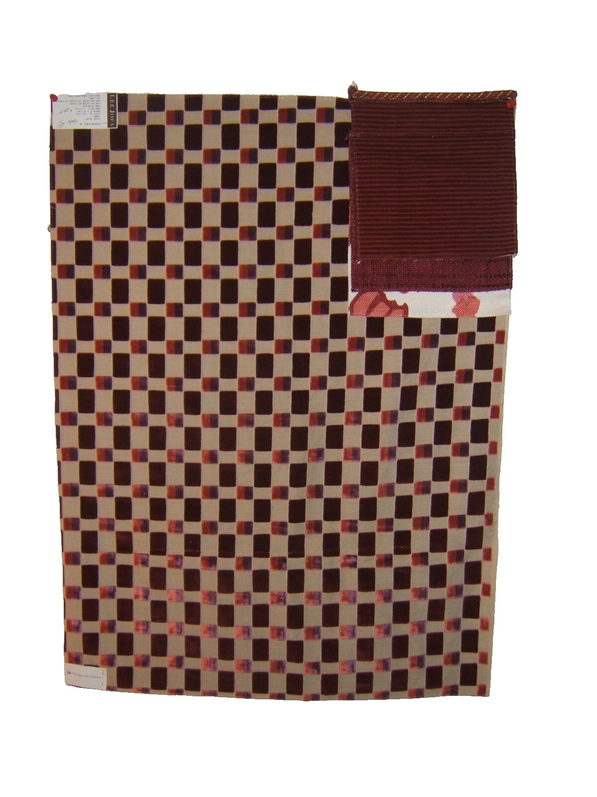 Velvet Sewing Fabric Squares