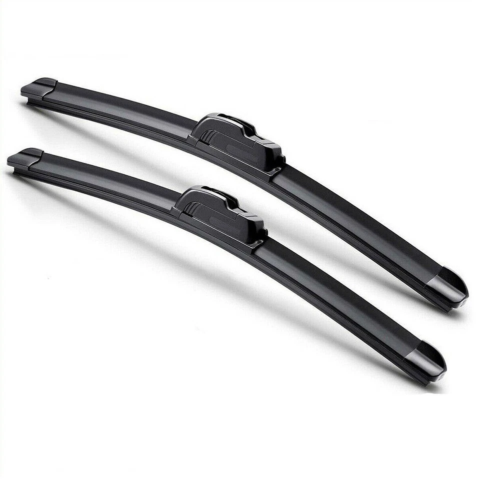 For 2004-2015 Nissan Titan Windshield Wiper Blades J-HOOK Hybrid Silicone - Image 2 of 4