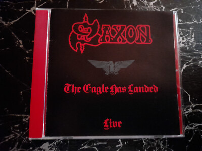 SAXON .. LIVE 1981 .. The Eagle Has Landed * 1982 * EMI * UK - Reissue / 1989