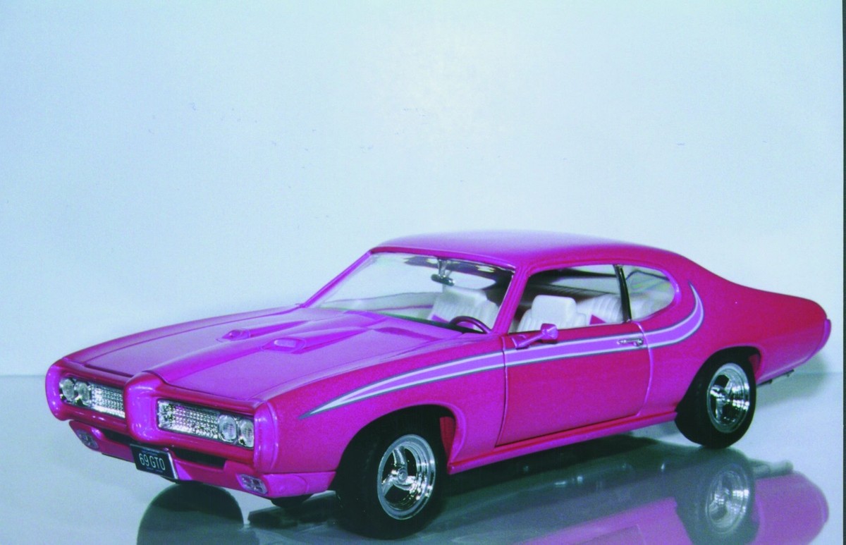 ポンティアック　GTO 1969 1/18 ertl　カスタム　アメ車 1:18 Ertl Pontiac GTO '69 Street Machine pink MIB | eBay