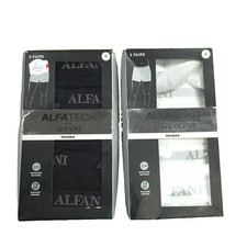 LOT of 2 Alfani Men's Core Trunks 10 Pack Underwear Black White Small Tagless