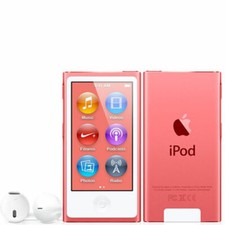 NEW Apple iPod nano 7th Generation Pink 16 GB MP3 Player - 90 Days Warranty