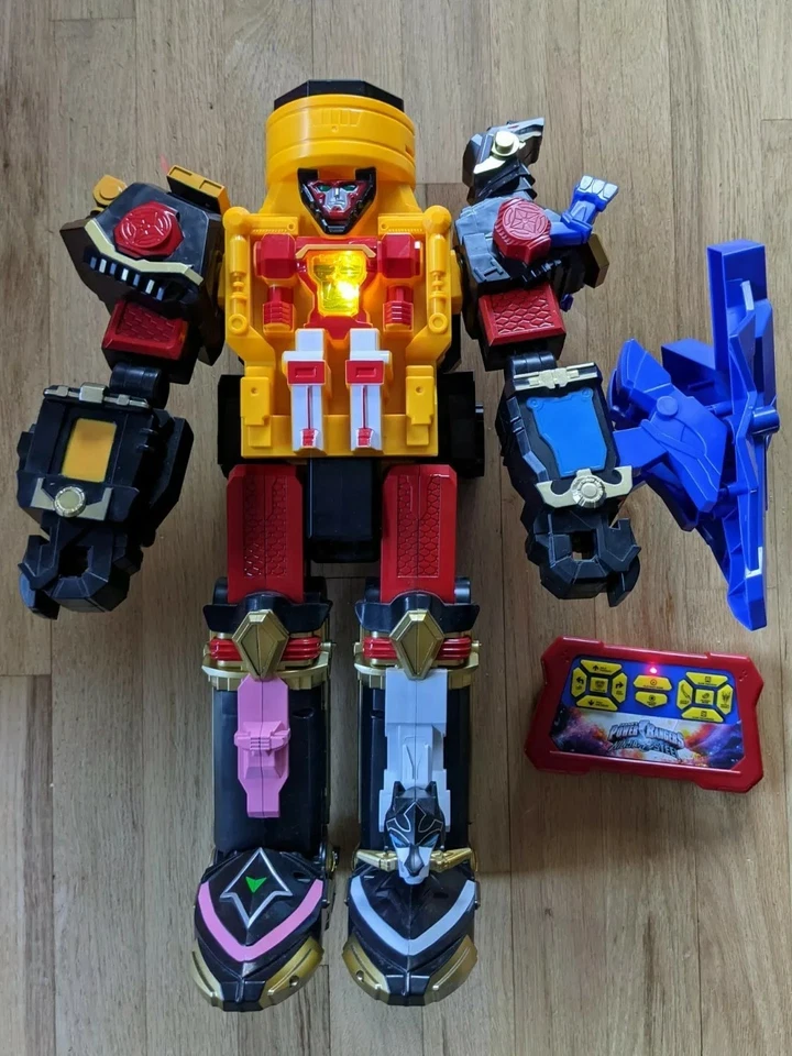 Power Rangers Megazord Ninja Steel NKOK RC Robot with Remote Control - Image 2 of 4