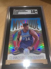 2020-2021 Giannis Antetokounmpo Illusions Mystique Sapphire SGC 10 Bucks 