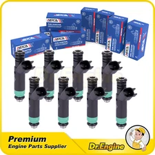 8x Fuel Injector for Chrysler Aspen Dodge Dakota Ram 1500 Jeep Mitsubishi 4.7L