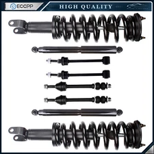 For 2006-08 Dodge Ram 1500 4WD Front Struts Rear Shocks Sway Bar (8pc Kit) 5.7L