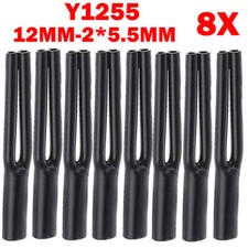 8PCS 12mm-2 5.5mm Speaker Cable Pants Y Splitter Wire Pant Boots Audio Subwoofer