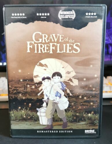 Grave Of The Fireflies  (DVD, 1988) Tested Sentai Filmworks Ghibli Remaster - Picture 1 of 3